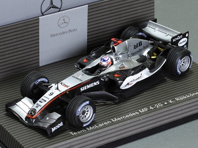1/43 ミニチャンプス マクラーレン メルセデス MP4-17 キミ
